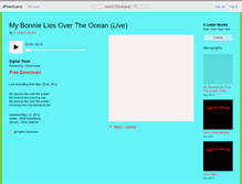 Tablet Screenshot of 5letterwords.bandcamp.com