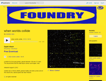 Tablet Screenshot of foundry.bandcamp.com