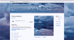 Desktop Screenshot of greylist.bandcamp.com