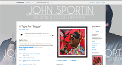 Desktop Screenshot of johnsportin.bandcamp.com
