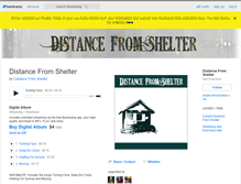 Tablet Screenshot of distancefromshelter.bandcamp.com
