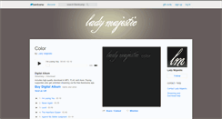 Desktop Screenshot of ladymajestic.bandcamp.com