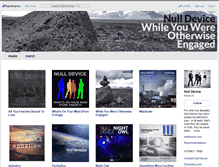 Tablet Screenshot of nulldevice.bandcamp.com