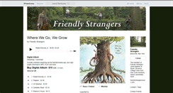 Desktop Screenshot of friendlystrangersband.bandcamp.com