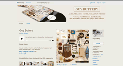 Desktop Screenshot of guybuttery.bandcamp.com