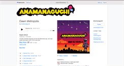 Desktop Screenshot of anamanaguchi.bandcamp.com