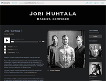 Tablet Screenshot of jorihuhtala.bandcamp.com