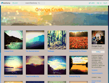 Tablet Screenshot of orangecrush.bandcamp.com