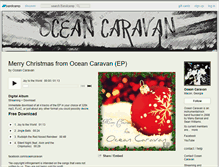 Tablet Screenshot of oceancaravan.bandcamp.com