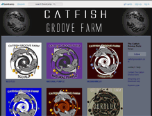 Tablet Screenshot of catfishgroovefarm.bandcamp.com