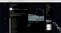 Desktop Screenshot of lightsalive.bandcamp.com