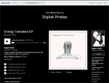 Tablet Screenshot of digitalpirates.bandcamp.com