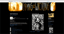 Desktop Screenshot of livingandwrestling.bandcamp.com