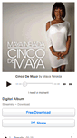 Mobile Screenshot of mayaneiada.bandcamp.com