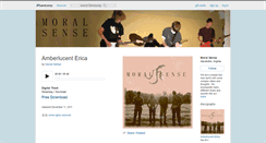Desktop Screenshot of moralsensemusic.bandcamp.com