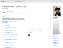 Tablet Screenshot of danlynch.bandcamp.com