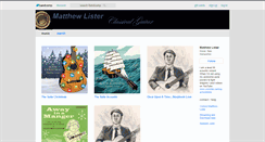 Desktop Screenshot of matthewlister.bandcamp.com