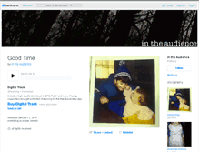 Tablet Screenshot of intheaudience.bandcamp.com