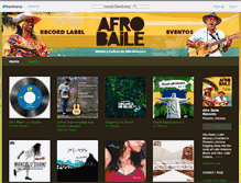 Tablet Screenshot of afrobaile.bandcamp.com