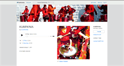 Desktop Screenshot of kumpania.bandcamp.com