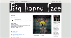 Desktop Screenshot of bighappyface.bandcamp.com