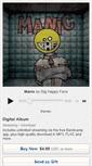 Mobile Screenshot of bighappyface.bandcamp.com