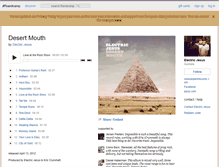 Tablet Screenshot of electricjesusmusic.bandcamp.com