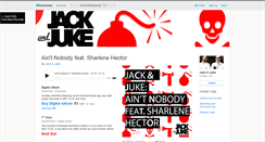 Desktop Screenshot of jackandjuke.bandcamp.com