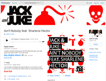 Tablet Screenshot of jackandjuke.bandcamp.com