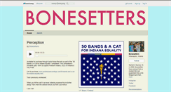 Desktop Screenshot of bonesetters.bandcamp.com