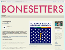 Tablet Screenshot of bonesetters.bandcamp.com