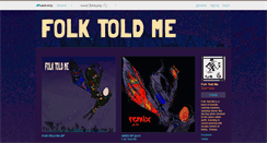 Desktop Screenshot of folktoldme.bandcamp.com
