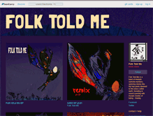 Tablet Screenshot of folktoldme.bandcamp.com