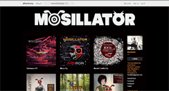 Desktop Screenshot of mosillator.bandcamp.com