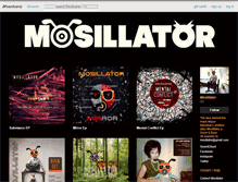 Tablet Screenshot of mosillator.bandcamp.com