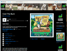 Tablet Screenshot of lloydsllamas.bandcamp.com