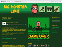 Tablet Screenshot of bigmonsterlove.bandcamp.com