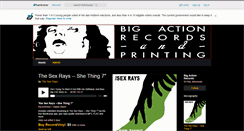 Desktop Screenshot of bigactionrecords.bandcamp.com