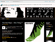 Tablet Screenshot of bigactionrecords.bandcamp.com