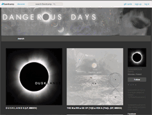 Tablet Screenshot of dangerousdays.bandcamp.com