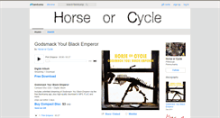 Desktop Screenshot of horseorcycle.bandcamp.com