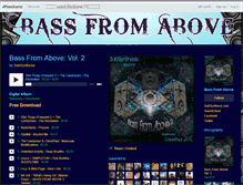 Tablet Screenshot of bassfromabove.bandcamp.com