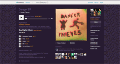 Desktop Screenshot of dangerthieves.bandcamp.com