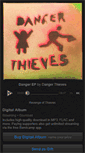 Mobile Screenshot of dangerthieves.bandcamp.com