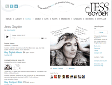 Tablet Screenshot of jessgoyder.bandcamp.com