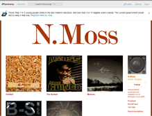 Tablet Screenshot of nmoss.bandcamp.com