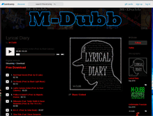 Tablet Screenshot of m-dubb.bandcamp.com
