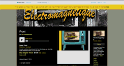 Desktop Screenshot of electromagnetique.bandcamp.com