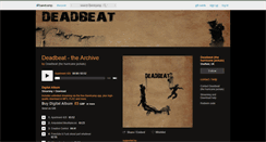 Desktop Screenshot of deadbeatproductions.bandcamp.com