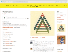 Tablet Screenshot of kyst.bandcamp.com